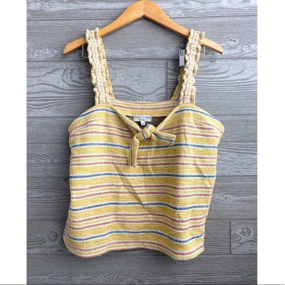 Texture & Thread Tie-Front Tank Top NEW W/TAGS - Picture 5 of 7